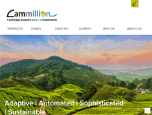 Tablet Screenshot of cammillion.com